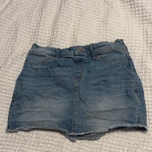 Abercrombie Kids Blue Denim Skort